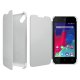 Wiko Folio custodia per cellulare Custodia a libro Bianco 2