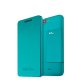 Wiko 92231 custodia per cellulare Custodia flip a libro Turchese 2