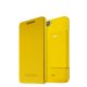 Wiko 92261 custodia per cellulare Custodia flip a libro Giallo 2