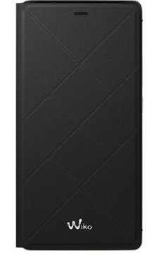 Wiko Folio Jetlines custodia per cellulare 13,2 cm (5.2") Custodia a libro Nero