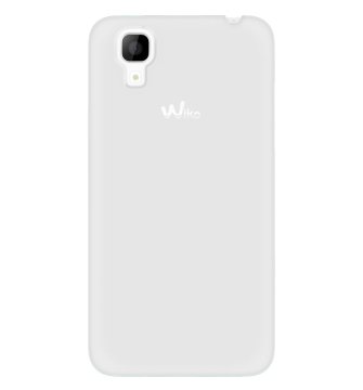 Wiko 3700738104199 custodia per cellulare Cover Turchese, Bianco