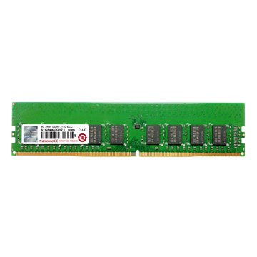 Transcend 16GB DDR4 memoria 2 x 8 GB 2133 MHz Data Integrity Check (verifica integrità dati)