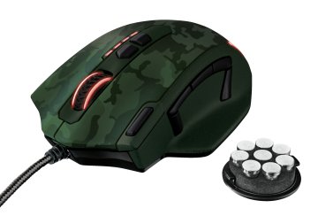 Trust GXT 155C mouse Gaming Mano destra USB tipo A
