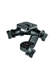 Manfrotto 3D Junior Camera Head testa per treppiede Nero Alluminio