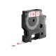 DYMO D1 - Standard Etichette - Rosso su bianco - 12mm x 7m 2