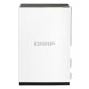 QNAP TS-228 server NAS e di archiviazione Mini Tower 1 GB DDR3 0 TB QNAP Turbo System Nero, Bianco 3