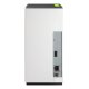 QNAP TS-228 server NAS e di archiviazione Mini Tower 1 GB DDR3 0 TB QNAP Turbo System Nero, Bianco 9