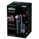 Braun Series 5-5070cc Rasoio Trimmer Nero, Rosso 3