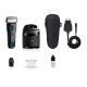 Braun Series 5-5070cc Rasoio Trimmer Nero, Rosso 6