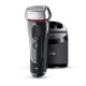 Braun Series 5-5070cc Rasoio Trimmer Nero, Rosso 7