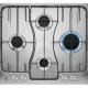 Electrolux RGG6243LOX Nero, Acciaio inox Da incasso 60 cm Gas 4 Fornello(i) 2