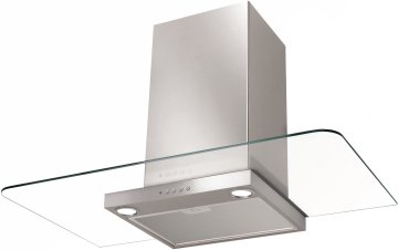 FABER S.p.A. DCH33 SS/V19A Cappa aspirante a parete Acciaio inox, Trasparente 410 m³/h