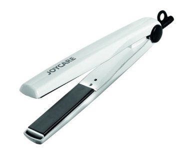 Joycare JC-456B messa in piega Piastra per capelli Caldo Bianco