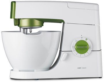 Kenwood KM355 sbattitore Sbattitore con base 800 W Verde, Bianco