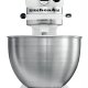 KitchenAid 5K45SSEWH Sbattitore con base 275 W Metallico, Bianco 4