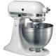 KitchenAid 5K45SSEWH Sbattitore con base 275 W Metallico, Bianco 5
