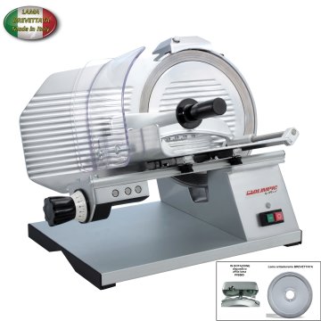 Olimpic Elegant 300 affettatrice Elettrico 320 W Alluminio, Argento Acciaio inox