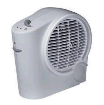 Vortice Scaldatutto Bianco 2000 W Riscaldatore ambiente elettrico con ventilatore