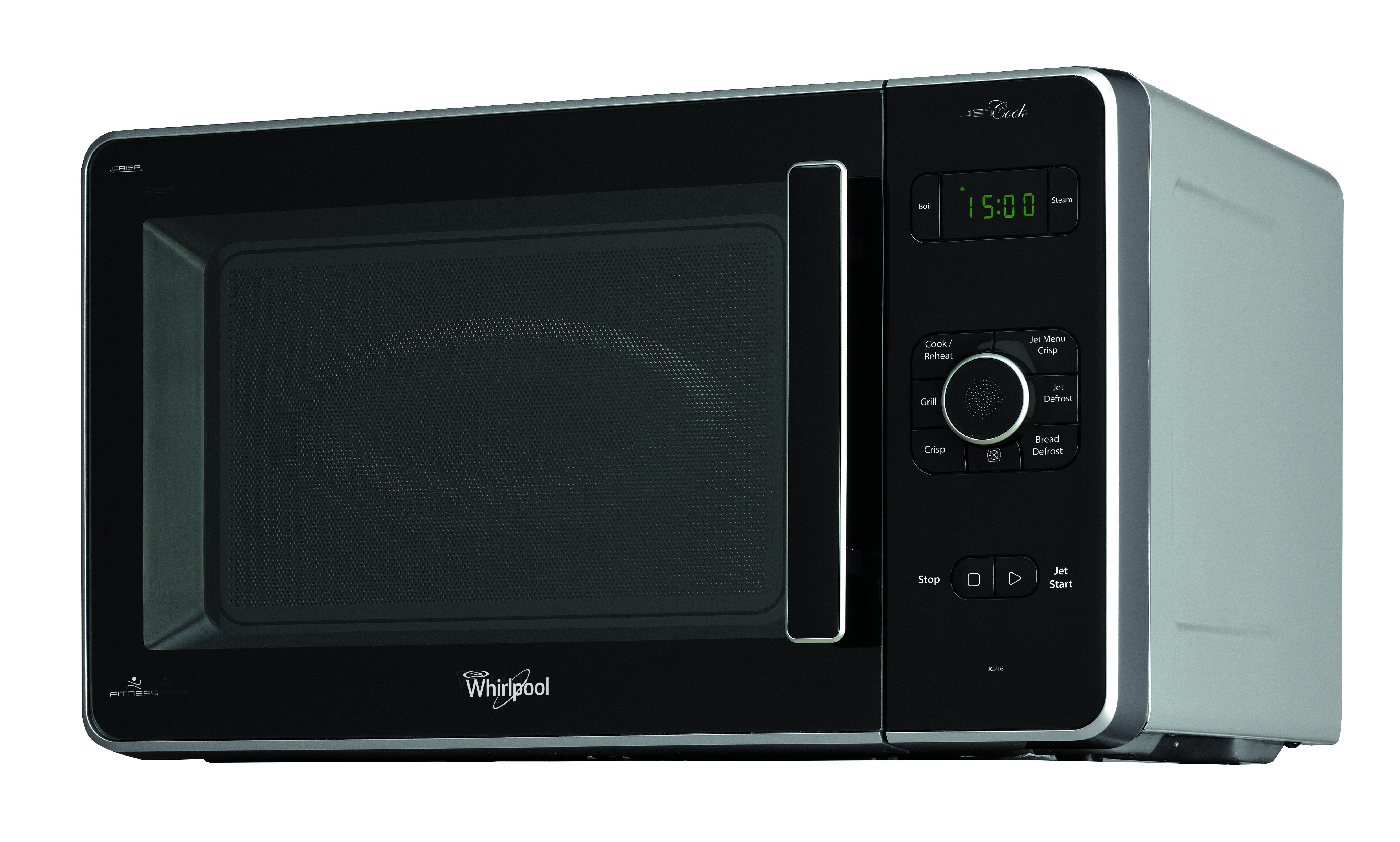 JC216SL - Whirlpool JC 216 SL Superficie piana Microonde combinato 30 L  1000 W Nero, Argento - Forno microonde - Cottura cibi - Negozi Elettronica  Roma - Radionovelli