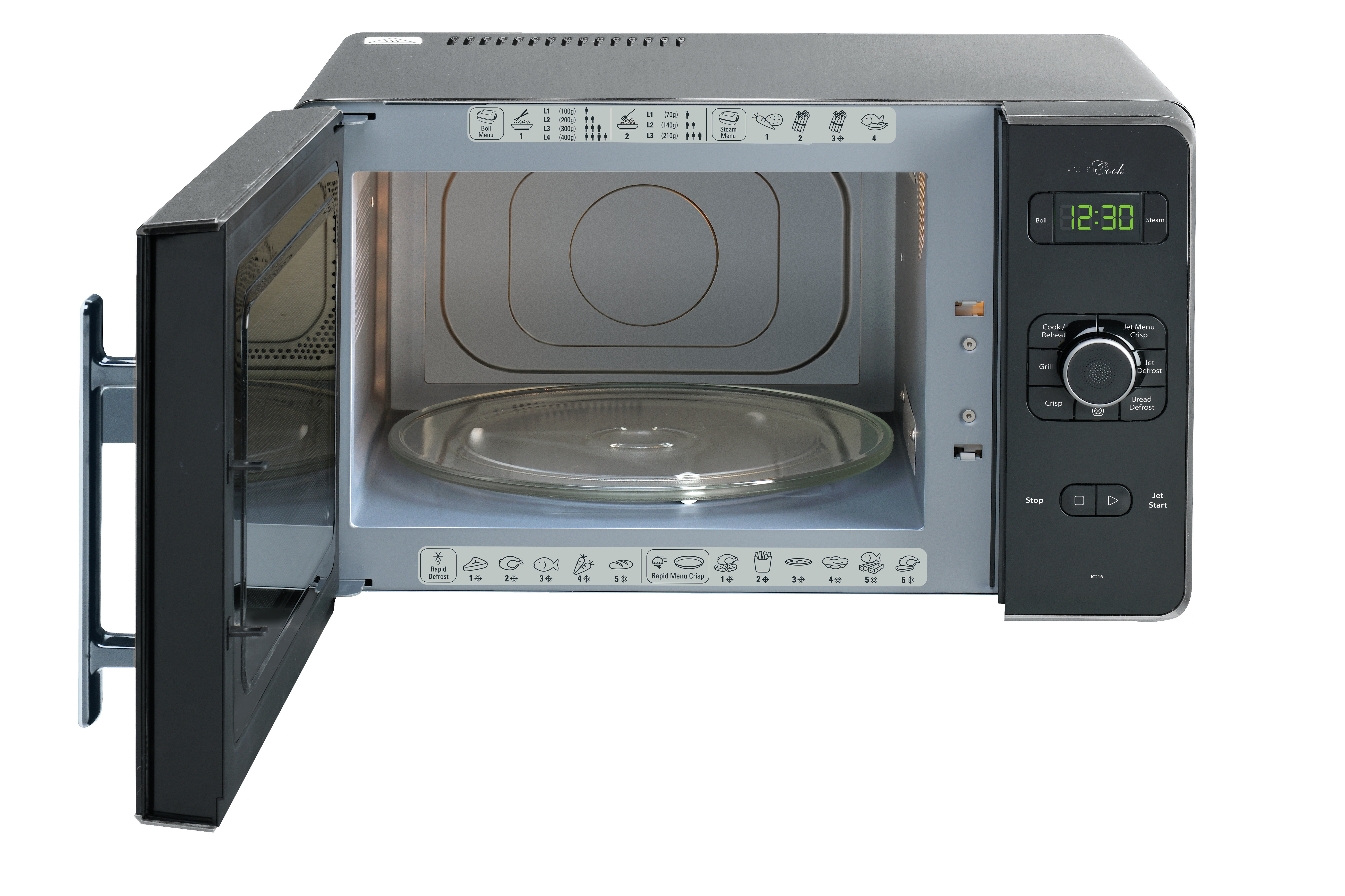 JC216SL - Whirlpool JC 216 SL Superficie piana Microonde combinato 30 L  1000 W Nero, Argento - Forno microonde - Cottura cibi - Negozi Elettronica  Roma - Radionovelli