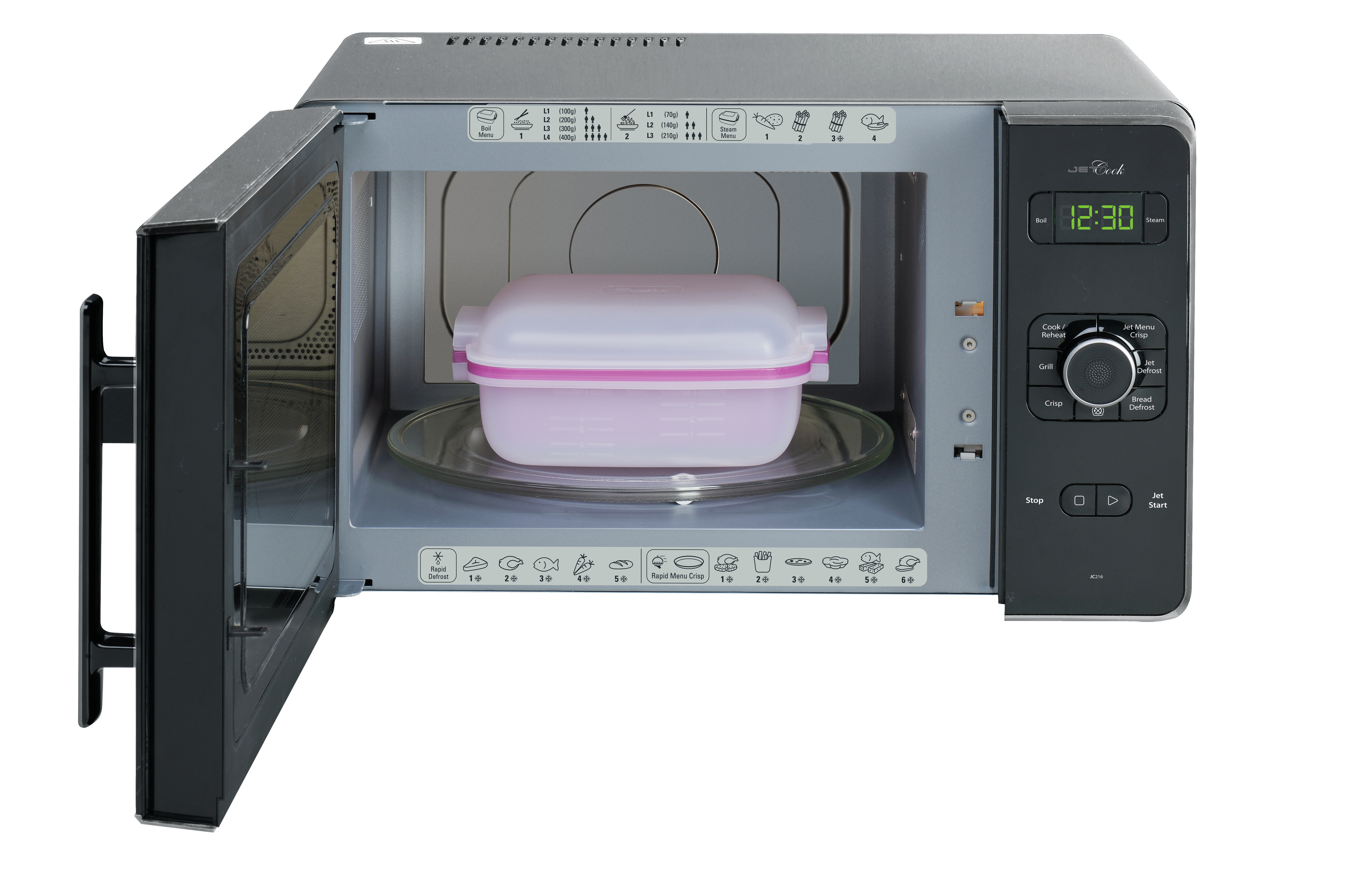 JC216SL - Whirlpool JC 216 SL Superficie piana Microonde combinato 30 L  1000 W Nero, Argento - Forno microonde - Cottura cibi - Negozi Elettronica  Roma - Radionovelli