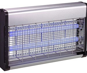 Zephir IK204 zanzariera e uccidi-insetti Automatico Nero, Acciaio inox