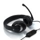 Conceptronic CMUSICSTARU cuffia e auricolare Cablato A Padiglione Musica e Chiamate Nero 2