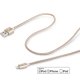Celly 1.0M USB - Lightning M/M 1 m Oro 2