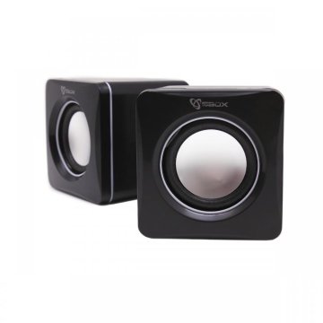 SBOX SP-02 altoparlante Nero Cablato 6 W