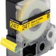 Epson Nastro fondo Pastello Giallo per testo Nero 24/09 2