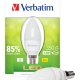 Verbatim LED Candela, smerigliata, E14, 4.5W 5