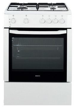 Beko CSG 62000 DW cucina Gas naturale Gas Bianco