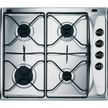 Whirlpool AKM260/IX Argento Da incasso Gas 4 Fornello(i)