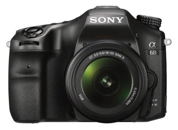 Sony α Alpha 68K, fotocamera con obiettivo 18-55 mm, Translucent Mirror, attacco A, APS-C, 24.2 MP