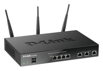 D-Link DSR-1000AC router wireless Gigabit Ethernet Dual-band (2.4 GHz/5 GHz) Nero