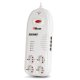 Hamlet Multipresa Filtrata con adattatore Powerline 200bit Switch 4 porte interuttore termico 2