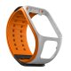 TomTom Cinturino per orologio Runner 2/Spark (Grigio chiaro/Arancione brillante - Large) 3
