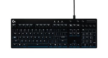 Logitech G G610 Orion Red tastiera Gaming USB QWERTY Inglese Nero