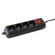 Techly Multipresa 4 Posti Italiana Bipasso con Interruttore Nero (IUPS-PCP-4BK) 5
