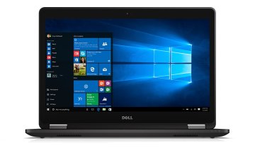 DELL Latitude 14 Intel® Core™ i5 i5-6300U Ultrabook 35,6 cm (14") Full HD 8 GB DDR4-SDRAM 256 GB SSD Windows 7 Professional Nero