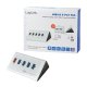 LogiLink UA0227 hub di interfaccia USB 3.2 Gen 1 (3.1 Gen 1) Micro-B 5000 Mbit/s Nero 8