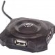 Manhattan 162272 hub di interfaccia 12 Mbit/s Nero, Trasparente 4