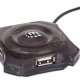 Manhattan 162272 hub di interfaccia 12 Mbit/s Nero, Trasparente 7