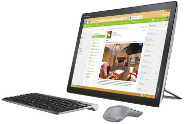 Lenovo Yoga Home 500 Intel® Core™ i3 i3-5005U 54,6 cm (21.5") 1920 x 1080 Pixel Touch screen PC All-in-one 4 GB DDR3-SDRAM 500 GB Hard Disk Ibrido Windows 10 Home Argento