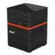 Acer Revo M2-601 Intel® Core™ i3 i3-6100U 4 GB DDR4-SDRAM 500 GB HDD Windows 10 Home Mini PC Nero, Arancione 4