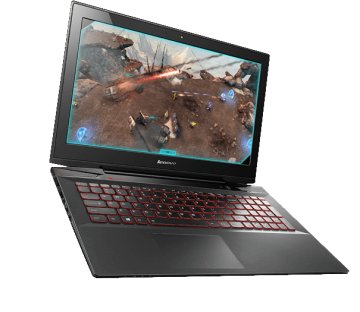 Lenovo IdeaPad Y50-70 Intel® Core™ i7 i7-4720HQ Computer portatile 39,6 cm (15.6") Full HD 8 GB DDR3L-SDRAM 256 GB SSD Windows 10 Pro Nero