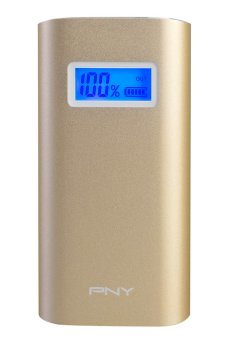 PNY PowerPack Digital 5200 Ioni di Litio 5200 mAh Oro
