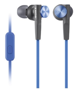 Sony MDR-XB50AP Auricolare Cablato In-ear Musica e Chiamate Nero, Blu
