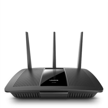 Linksys AC1900 router wireless Gigabit Ethernet Dual-band (2.4 GHz/5 GHz) Nero