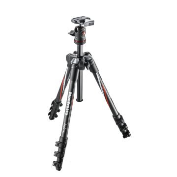 Manfrotto MKBFRC4-BH treppiede Fotocamere digitali/film 3 gamba/gambe Nero